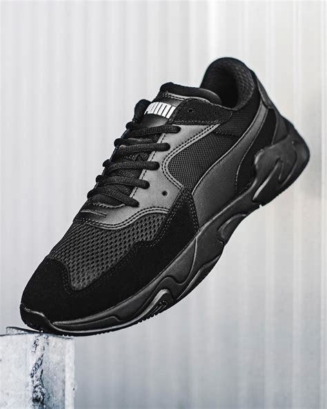 turnschuh nike adidas puma schwarz|Mens Black Puma Shoes .